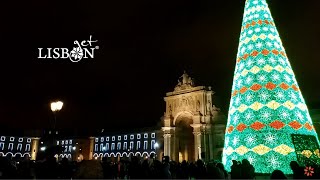 Iluminações de Natal de Lisboa 2018  getLISBON [upl. by Yenal]