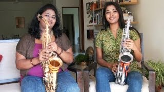 Indias Only Saxophone Sisters [upl. by Longwood]