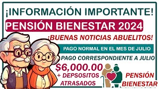 🔴💸¿No recibiste tu pensión en el mes de enero Esta información es para ti Pensión Bienestar 2024🤑 [upl. by Aloise]