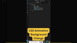 Create an Animated Gradient Background with HTML amp CSS  Smooth Color Transition Effect [upl. by Minette]