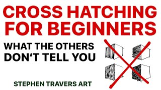 Beginners Need to Know This About Cross Hatching  And No One Else is Telling You [upl. by Isadora]