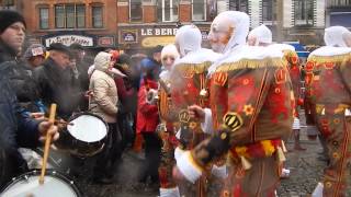 Carnaval de Binche 2015 3 Vid Joël Dominique [upl. by Gonta]