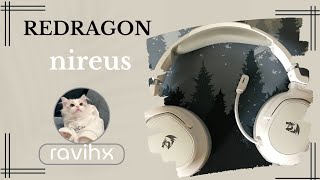 Escolhi o Headset Redragon Nireus  Setup Branco [upl. by Eniliuqcaj]