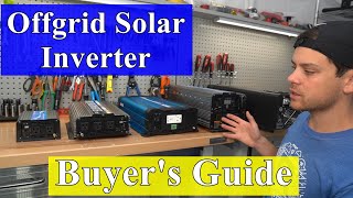 Offgrid Solar Inverter Buyers Guide for Beginners [upl. by Anifad]