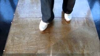 Portable Light Tap Dance Floor  NEW TAPPIN FLOORs 7 biggest features [upl. by Kristie]