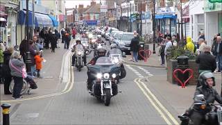 Harley Davidsons in BurnhamOnSea BurnhamOnSeacom [upl. by Soo]