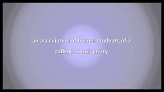 Alumni association Meaning [upl. by Geanine]