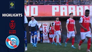 STADE DE REIMS  RC STRASBOURG ALSACE 1  1  Highlights  SdR  RCSA  20212022 [upl. by Leahplar]