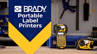 Brady Portable Label Printers  Overview [upl. by Margeaux]