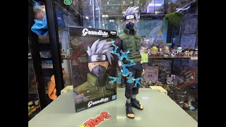 UnboxingampReview NARUTO SHIPPUDEN Grandista nero HATAKE KAKASHI 429 [upl. by Eimia7]