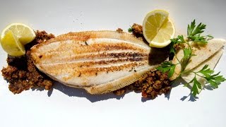 SEEZUNGE MIT TOMATENPESTO  A la Plancha Simogas Rezepte [upl. by Sass251]