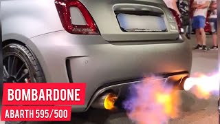 Abarth 500  595 Bombardone Magneti Marelli Exhaust sound and Accelleration [upl. by Feodore4]