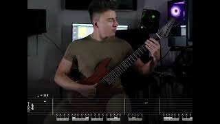 Animals As Leaders  Ectogenesis Thump Part  TAB [upl. by Ecirtak]