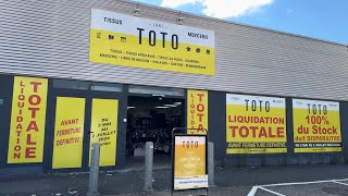 Fermeture imminente du magasin Toto [upl. by Birch]