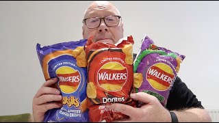 Walkers Limitededition Crisp Flavours Inspired by its Wotsits Monster Munch and Doritos brands [upl. by Atsillac]