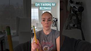 Eye Exercises for Dizziness from a vestibular therapist vestibular [upl. by Sivad]