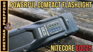 Powerful Compact Flashlight  Nitecore EDC 25 [upl. by Primrose]