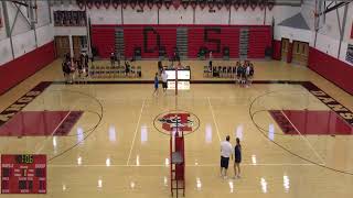 Dansville Girls JV vs Hornell Girls JV Volleyball [upl. by Earaj]