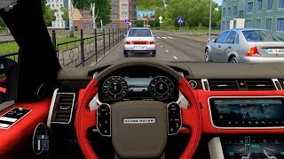 City Car Driving  Range Rover SVR  Street Racing [upl. by Michel]