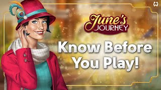 June’s Journey Know Before You Play [upl. by Wennerholn]