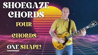 Shoegaze chords EASY beginner guitar tutorial kickstart [upl. by Egiedan]