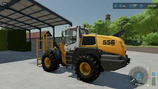 Balya toplayıp tarla temizleme gübreleme MaviYeşilTarım JohnDeere8R410 [upl. by Kieger]