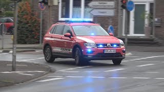 ExplosionenMANV Einsatzfahrten Großübung in Olfen  OrgLPrüfung [upl. by Eliga]