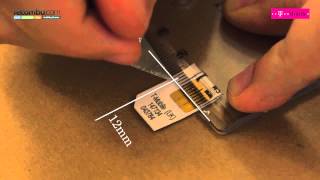 How to make a micro SIM card [upl. by Nadia]