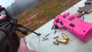 Shooting the Aklys Defense quotHadesquot 50BMG [upl. by Norvan372]