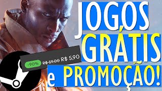 EITA 6 NOVOS JOGOS GRÁTIS na STEAM e JOGOS BARATOS para PC em nova PROMOÇÃO [upl. by Buddie]