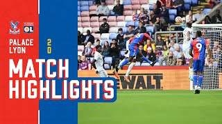 Match Highlights Crystal Palace 20 Lyon [upl. by Ethe]