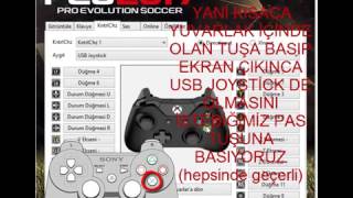 Pes 2017Pes 2016 USB JoystickPC Kol Ayarları [upl. by Alisander]