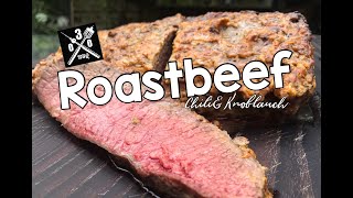 Roastbeef aus dem Fettmantel mit Chili Knoblauch Marinade  030 BBQ [upl. by Gertrude]