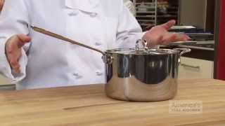 How to Make Braised Chicken in ThermoClad™ Brushed StainlessSteel Cookware  Williams Sonoma [upl. by Otte]