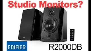 Edifier R2000DB desktop bluetooth speakers review as Studio Monitors [upl. by Amaty]