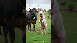 a pig act look like a i wildlife 4kwildlife naturephotography animals ai [upl. by Ginsburg]