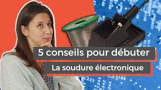 Comment souderbraser à létain sans plomb un composant électronique   Les bonnes pratiques [upl. by Jeavons132]