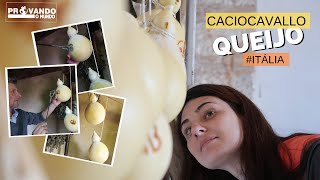 Como é feito o QUEIJO CACIOCAVALLO Podólico no sul da Itália LEGENDADO  T13 E28 [upl. by Alehtse]