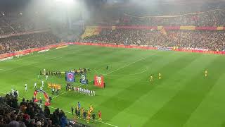 Générique de la ligue 1 uber eats au stade bollaertdelelis Lens Clermont 12112022 [upl. by Duval]