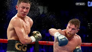 Canelo v GGG full first fight Who do you think won the controversial draw [upl. by Eilrak]