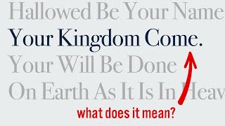 What does quotYour Kingdom comequot mean  Dr David Jeremiah [upl. by Noemad763]