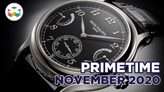 PRIMETIME  Watchmaking in the News  November 2020 [upl. by Amikat627]