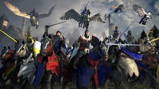 How to Bretonnia QUICK guide Total War Warhammer 12 ALL LORDS composition knights confederate [upl. by Fattal]