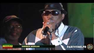 DERRICK MORGAN  LIVE at Garance Reggae Festival 2012 HD by Partytimefr [upl. by Oeht]