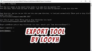 How to use export tool by Looyh  NBA 2K21 [upl. by Kado]