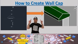 BIMVDC Creating Ledger amp Capping on a Sloped WallRevit Tutorial [upl. by Akienom]