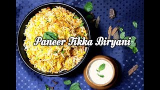 Paneer Tikka Biryani The Grovers kitchen Veg Dum Biryani Recipe  Paneer Dum Biryani Recipes [upl. by Questa]