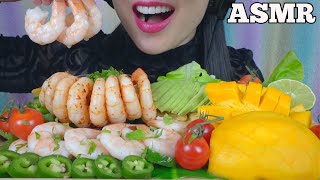 ASMR SHRIMP COCKTAIL EATING SOUNDS NO TALKING  SASASMR [upl. by Aivitnahs]