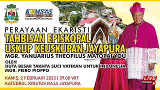 Tahbisan Episkopal Uskup Keuskupan Jayapura  Mgr Yanuarius Theofilus Matopai You [upl. by Schiffman]