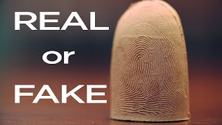 Real or Fake Creating fingers to protect identities [upl. by Lenneuq]